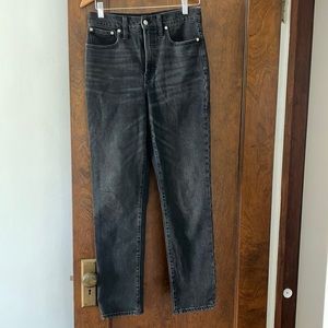 Madewell Perfect Vintage Jean Straight Leg Highwaist